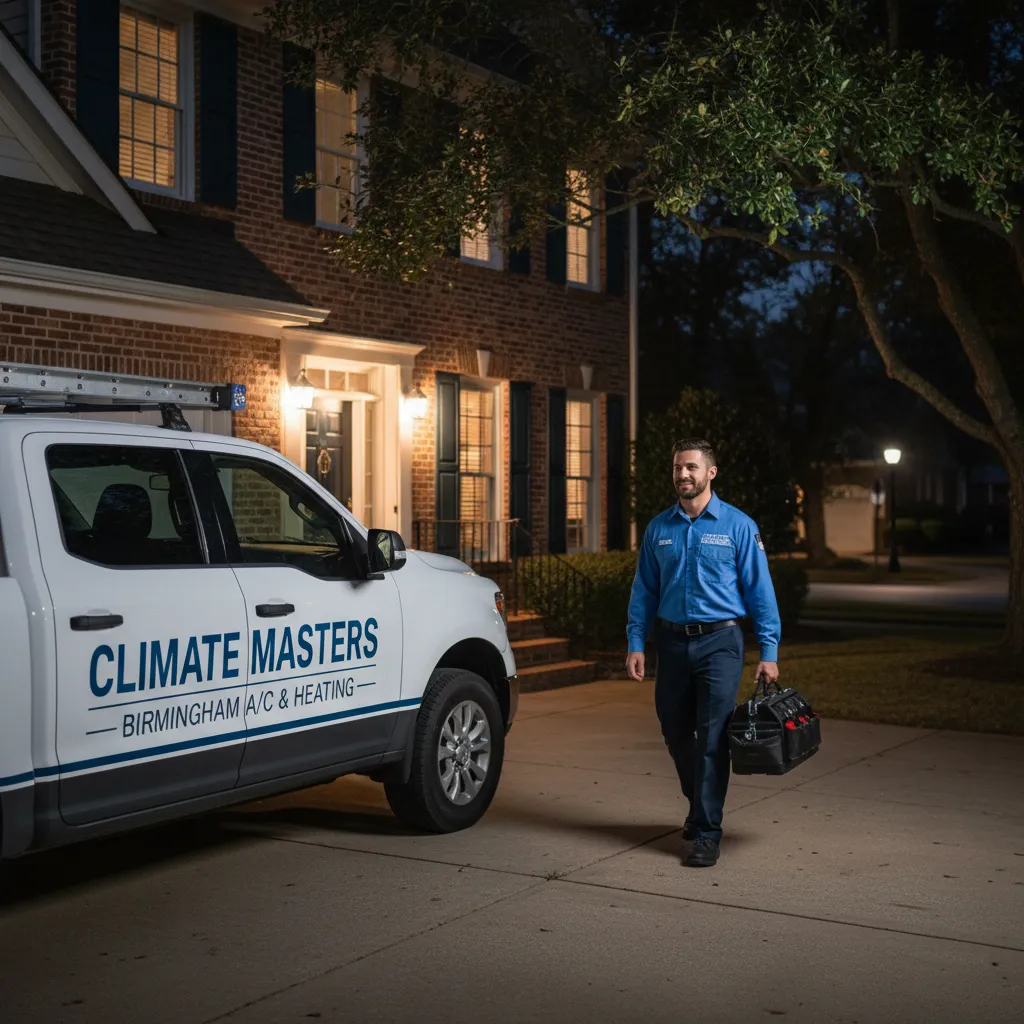 After hours HVAC service for Birmingham Alabama businesses